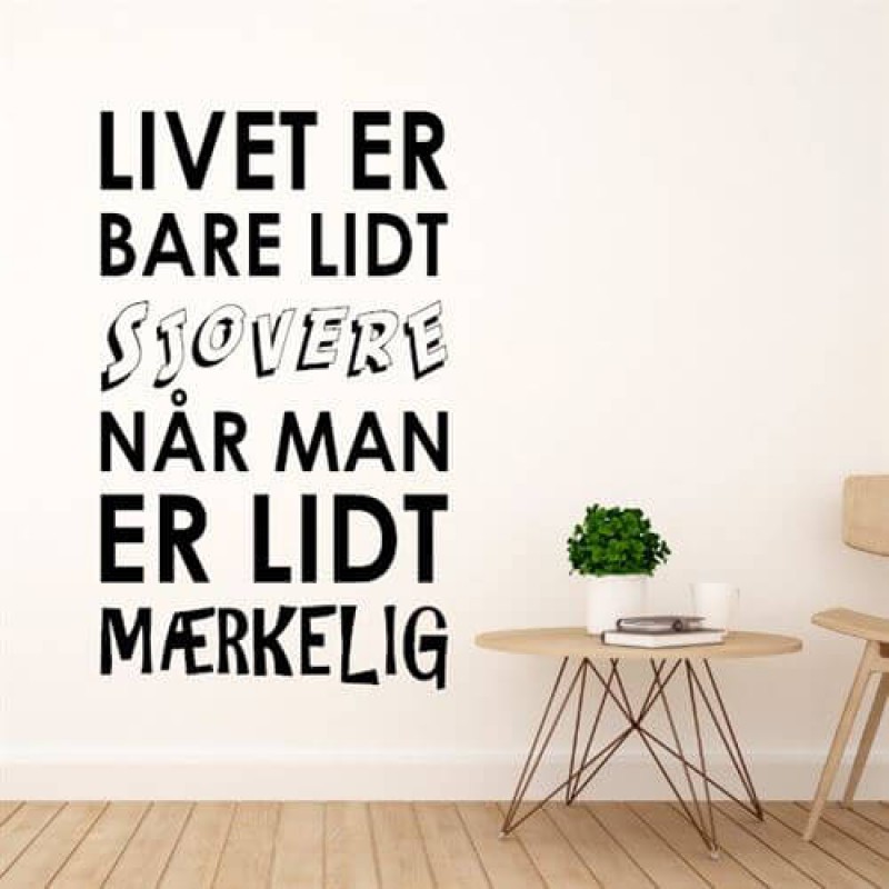 Wallstickers - nemt alternativ til vægmalerier